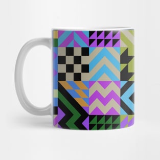 African kente Blue Mug